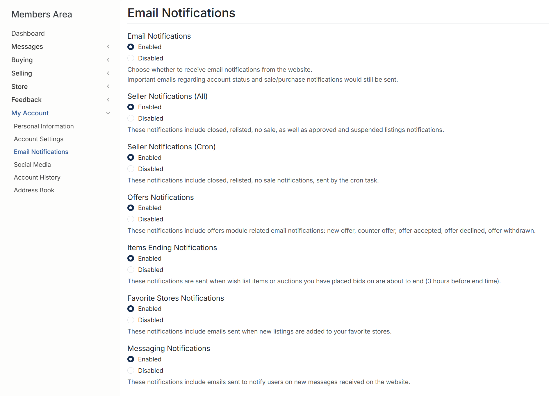 BuySellBid Change Password