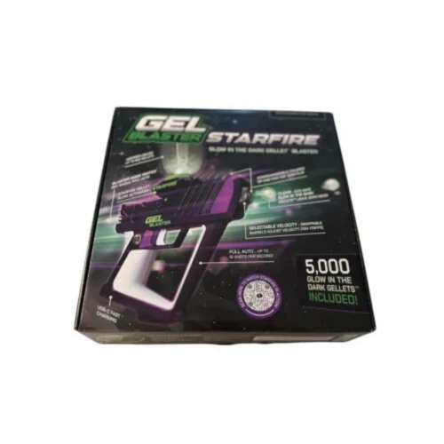 Gel Blaster Starfire Glow in the Dark Gellet Blaster - with Gellet Hopper