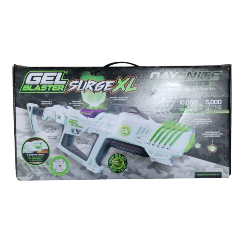 GelBlaster SURGE XL Rifle White Green