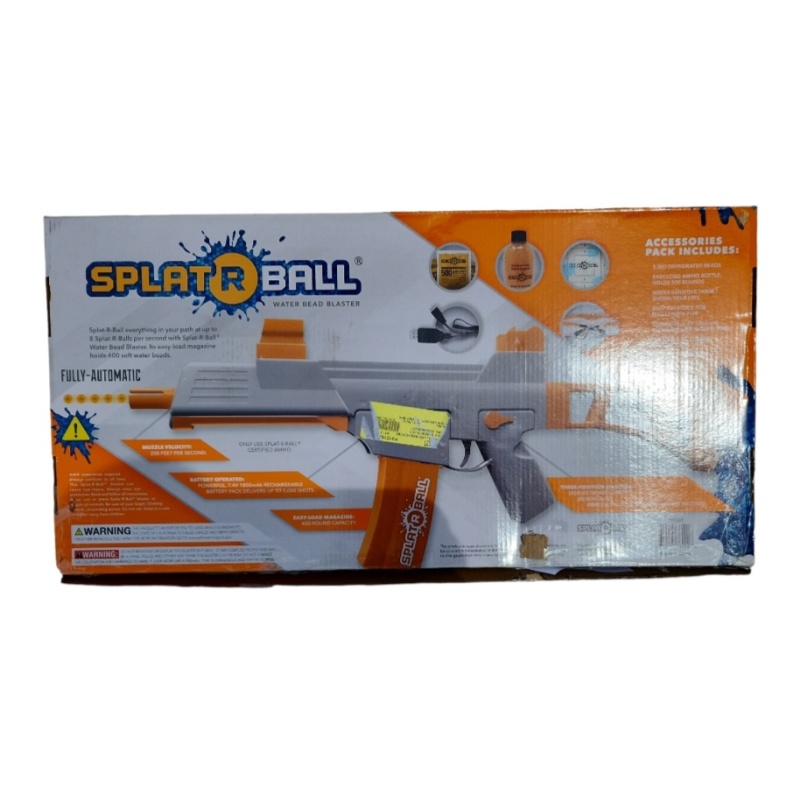 SPLATRBALL Water Bead Blaster Kit, Orange/Grey