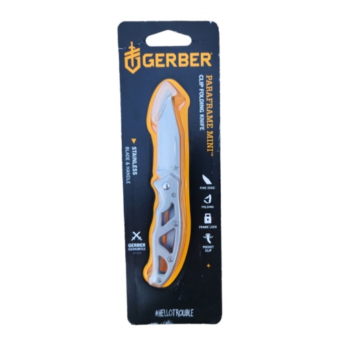 Gerber Mini Paraframe Serrated Knife