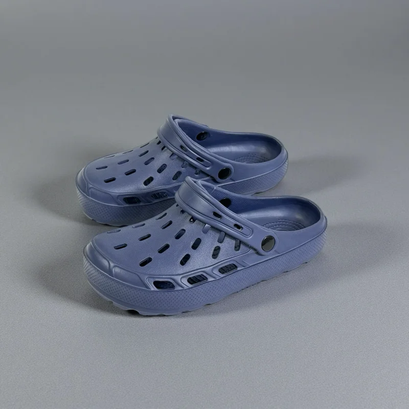 Men’s Clogs Shoes Soft Comfortable Lightweight Slip-On Water Shoes Quick-Dry for Beach Swimming Pool